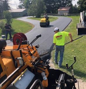 How Hot Is Asphalt When Paving? - Richfield Blacktop